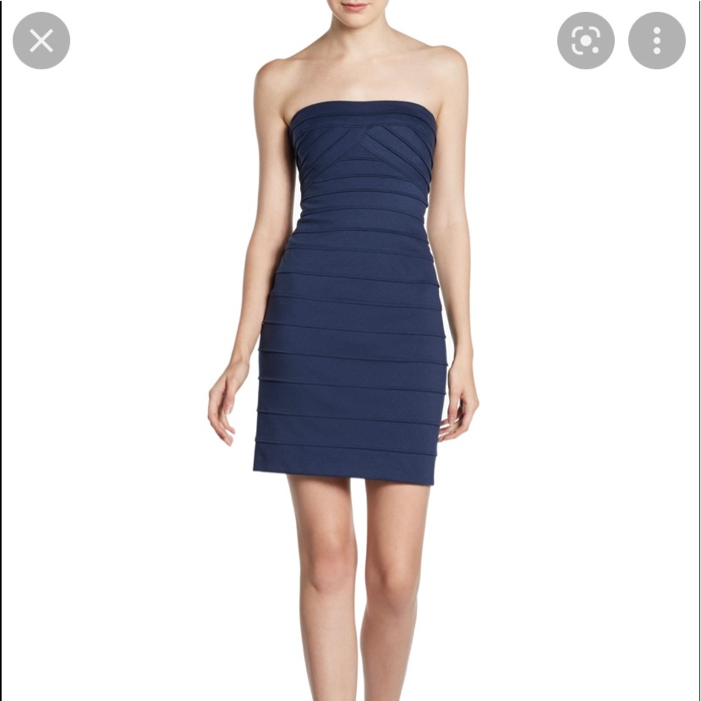 BCBG Maxazaria strapless dress